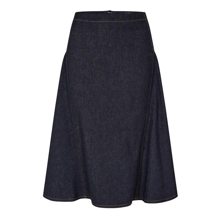 Jacquemus Jacq Nimes Skirt Ld62 In Blue