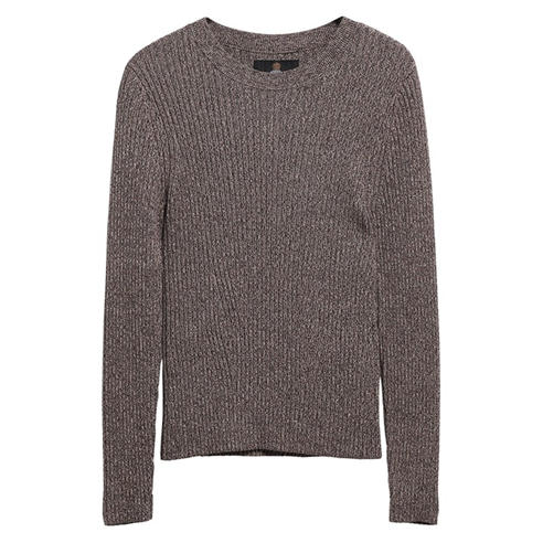Barbour International - Women's Varano Cotton Crew-Neck Long-Sleeve Fine-Knit Slim-Fit Jumper