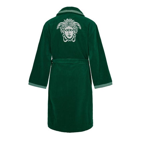 VERSACE HOME - Cotton-Terry Jacquard Bathrobe