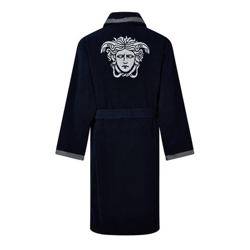 VERSACE HOME - Cotton-Terry Jacquard Bathrobe