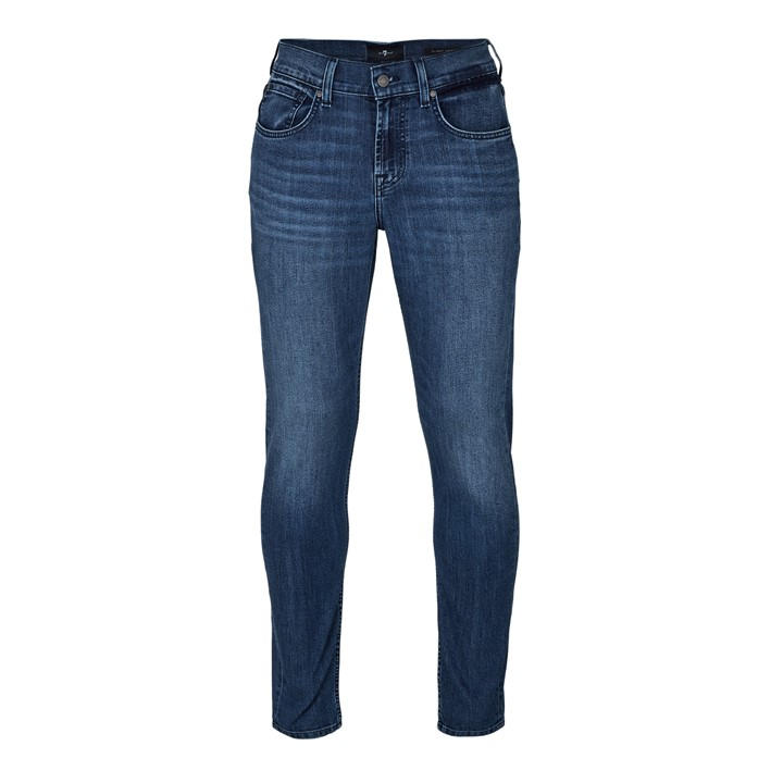 7 For All Mankind Men's Blue 7Fam Slimmy Tapered Sn62