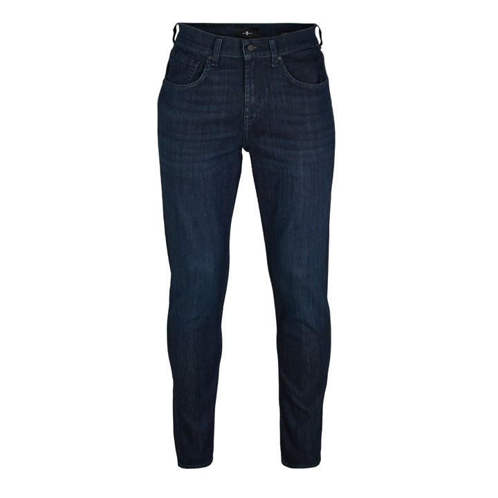 7 For All Mankind Men's Blue 7Fam Slimmy Tapered Sn62