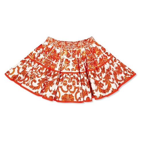 DOLCE AND GABBANA - DG Printed Skirt Jn63