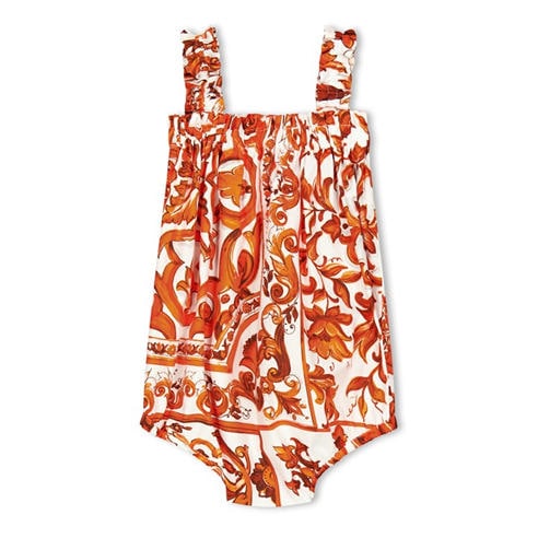 DOLCE AND GABBANA - DG Printed Romper In63
