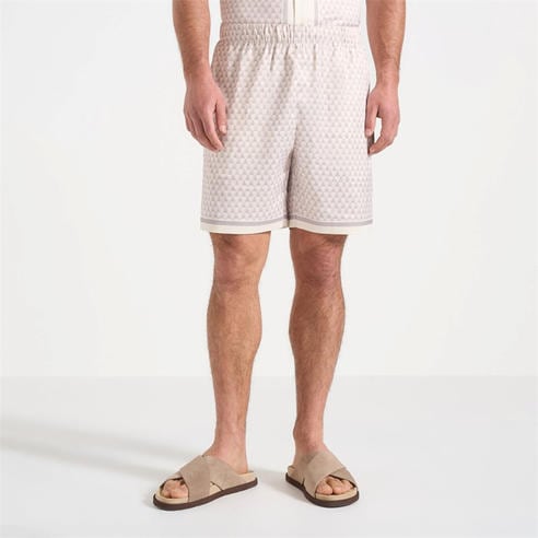 MANIERE DE VOIR - Mens Jordan Eiffel Monogram Shorts