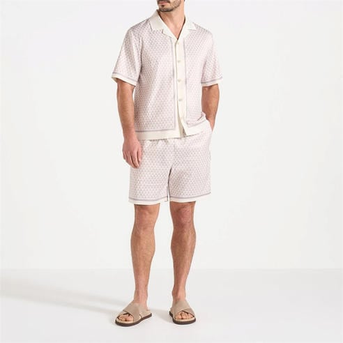 MANIERE DE VOIR - Mens Jordan Eiffel Monogram Shorts
