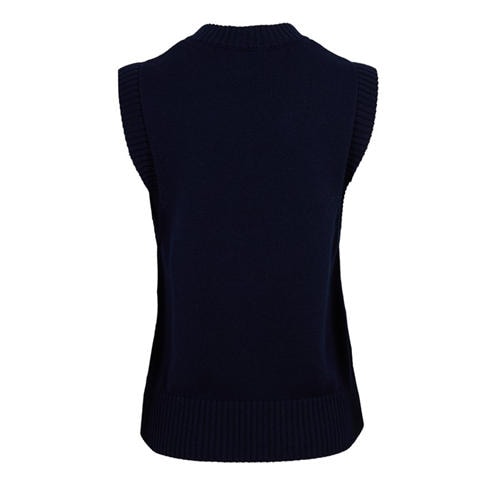 AMI PARIS - Women's Sweater Vest V-Neck Jumper