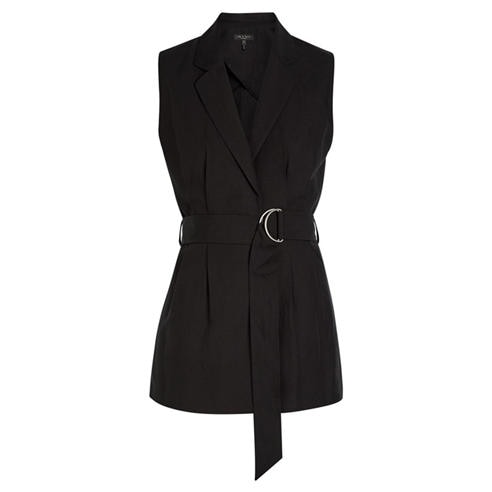 Rag and Bone - Women's Mandi Belted Linen Gilet