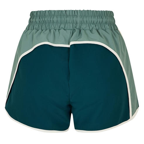 RED RUN - Womens Skyline Colourblock Running Shorts