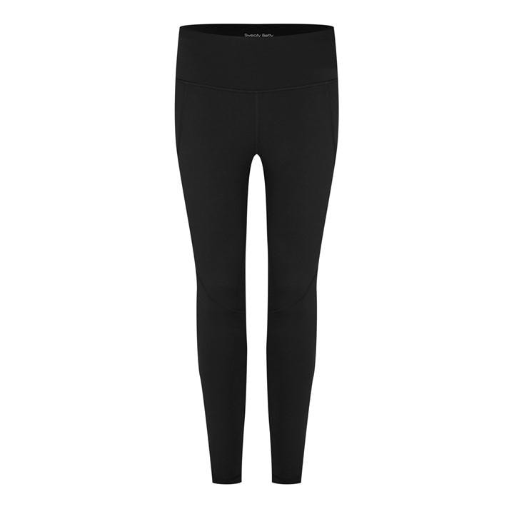 Sweaty Betty Women's Black Power 7/8 Gym Leggings Size 8