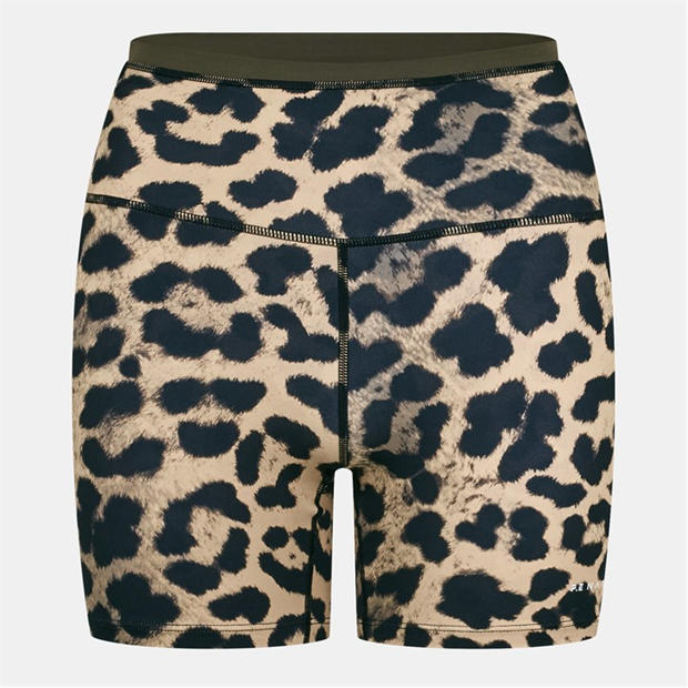 Coffee/Blue - PE NATION - Women's Stellar Performance Gym Shorts