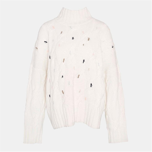 Barbour Fleur Cable-Knit Jumper,All Products : American Fashion Style Bags On Sale
