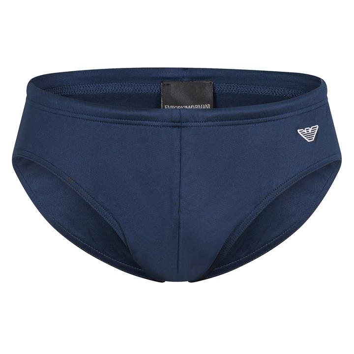 Emporio Armani Men's Blue Slip Beachwear - L