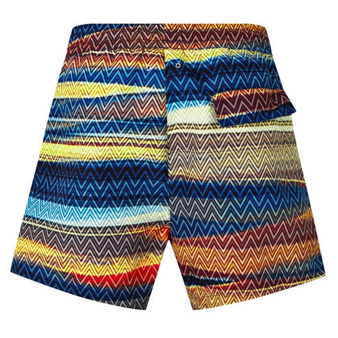 MISSONI - Men's Striped Swim Shorts