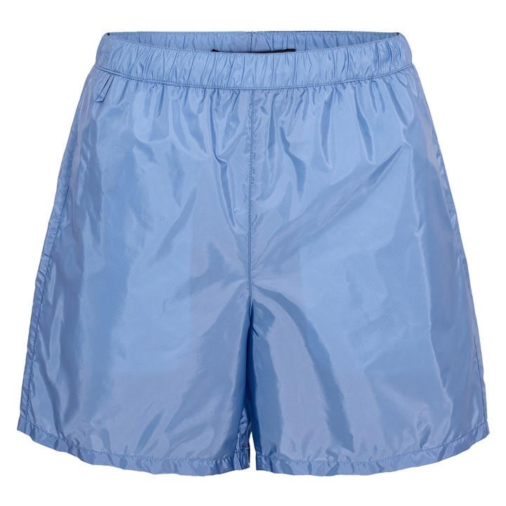 Prada Men's Blue Zipped Swim Shorts - XL