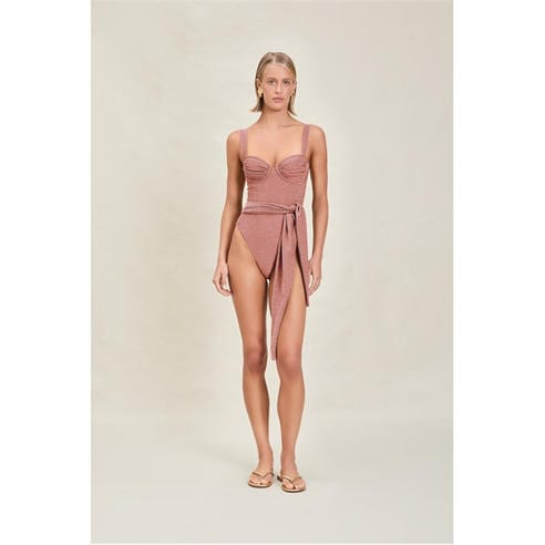 DEVON WINDSOR - Devon Windsor Stephanie Lurex Full Piece