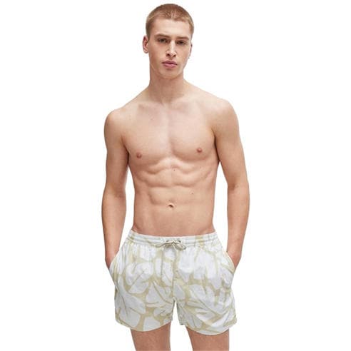 Boss - Men's Bari Swim Shorts Comfortable Elasticated Waist