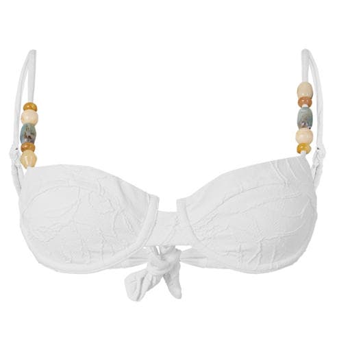 DEVON WINDSOR - Devon Windsor Poppy Beaded Bikini Top