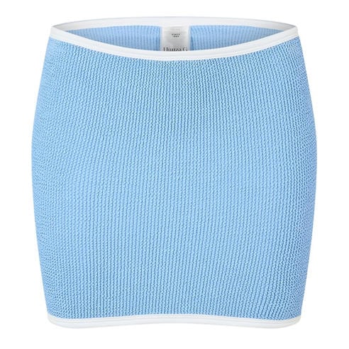 HUNZA G - Womens Swim Skirt and Tube Top