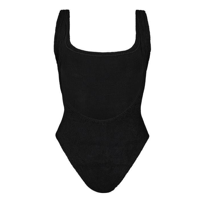 Hunza G Women's Black Square Neck Swimsuit