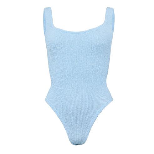 HUNZA G - Square Neck Swimsuit