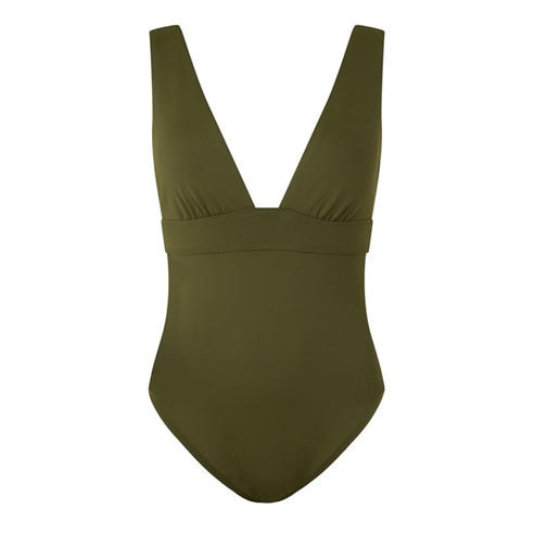 Lauren by Ralph Lauren - Women's Plunge Swimsuit