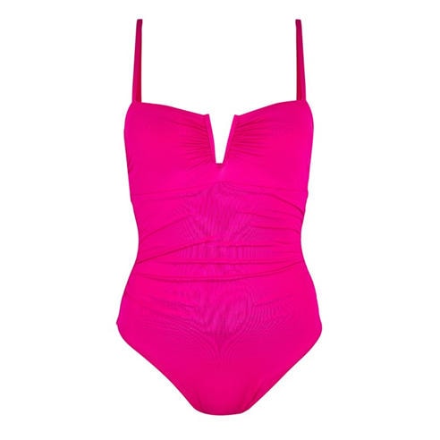 Lauren by Ralph Lauren - Women's Plunge Swimsuit
