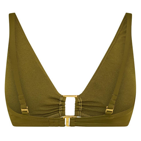 Lauren by Ralph Lauren - Ring-Front Halter Bikini Top