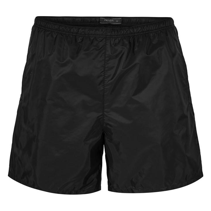 Prada Men's Black Swim Shorts - L