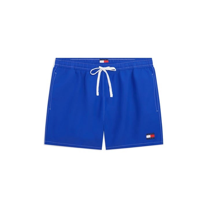 Tommy Hilfiger Men's Blue Tj Medium Drawstring Swimshort