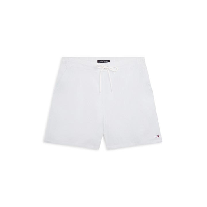 Tommy Hilfiger Men's Blue Ithaca Medium Seersucker Swimshort