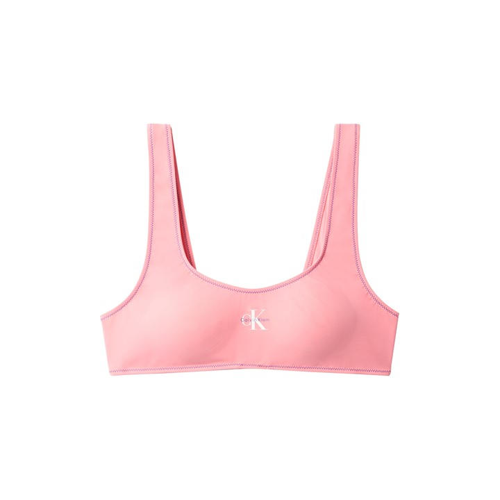 Calvin Klein Women's Pink Bikini Top