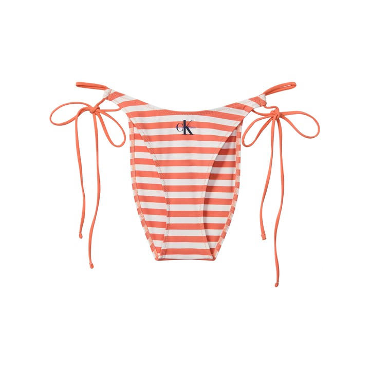 Calvin Klein Women's Pink Tie Side Bikini Bottoms
