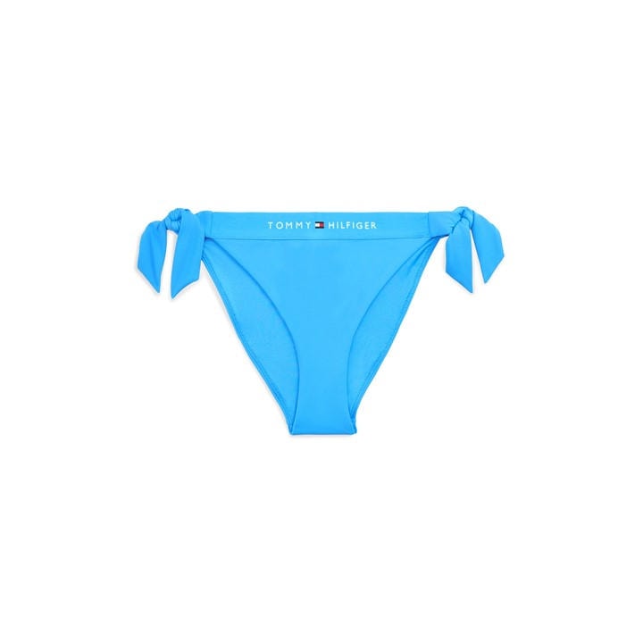 Tommy Hilfiger Women's Blue Brazilian Bikini Bottoms - Size 12