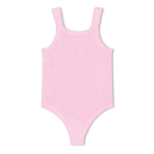 HUNZA G - Kids' Classic Swim Scoop Neck Swimsuit