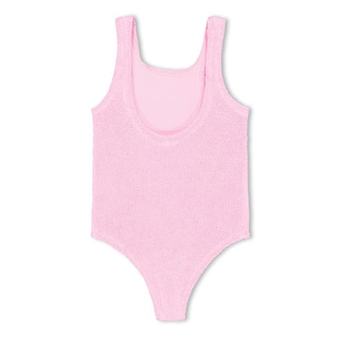 HUNZA G - Kids' Classic Swim Scoop Neck Swimsuit