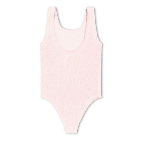 HUNZA G - Kids' Classic Swim Scoop Neck Swimsuit