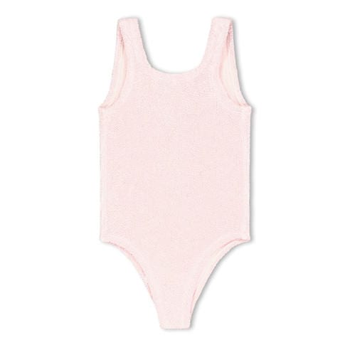 HUNZA G - Kids' Classic Swim Scoop Neck Swimsuit