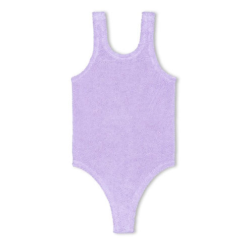 HUNZA G - Kids' Classic Swim Scoop Neck Swimsuit