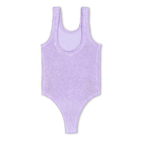HUNZA G - Kids' Classic Swim Scoop Neck Swimsuit