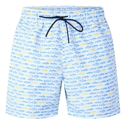 Boss - Mens BOSS Patterned Streamlined Swim Shorts