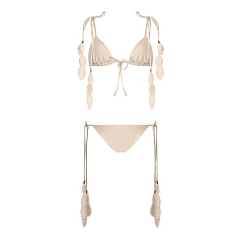 ISABEL BEACHWEAR - Women's Plumage Triangle Bikini
