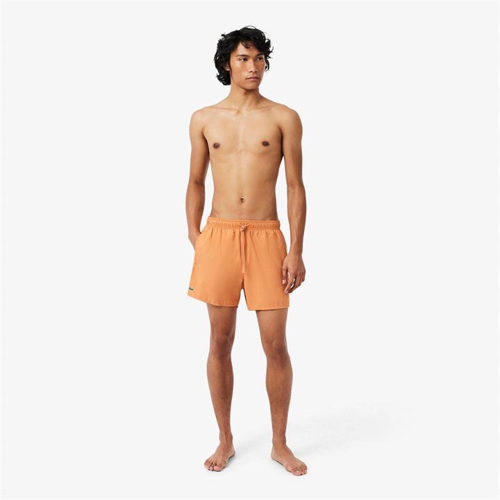 Lacoste Men's Orange Taff Swim Shorts