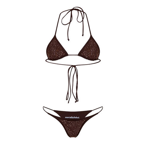 MARS THE LABEL - Women's Rhinestone Bikini Set