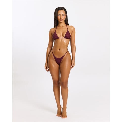 MARS THE LABEL - Women's Rhinestone Bikini Set