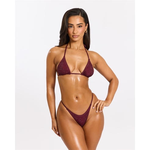 MARS THE LABEL - Women's Rhinestone Bikini Set