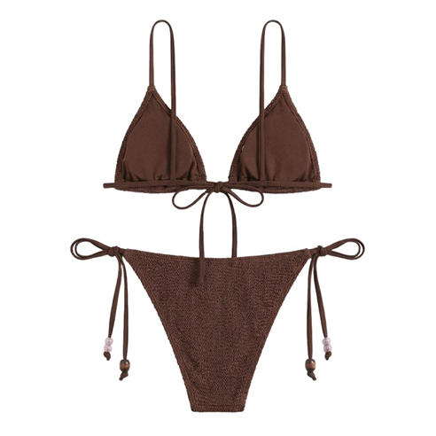 HUNZA G - Gina Beaded Bikini