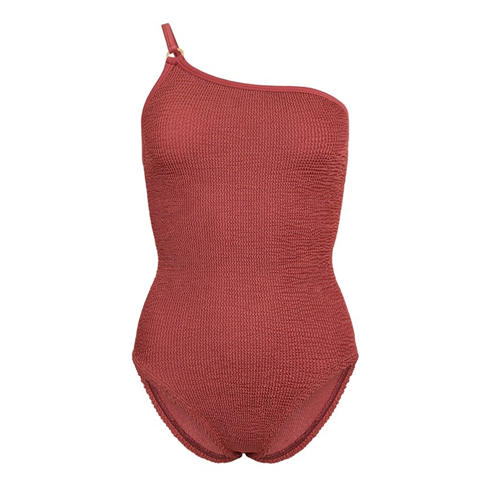 HUNZA G - Women's Clara Swim Scoop Neck Swimsuit