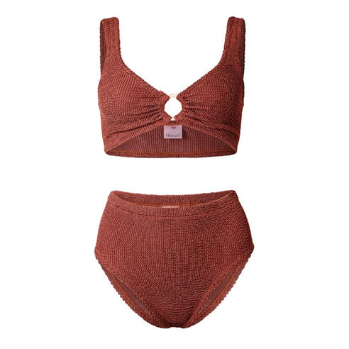 HUNZA G - Women's Nadine Gold Bikini Set