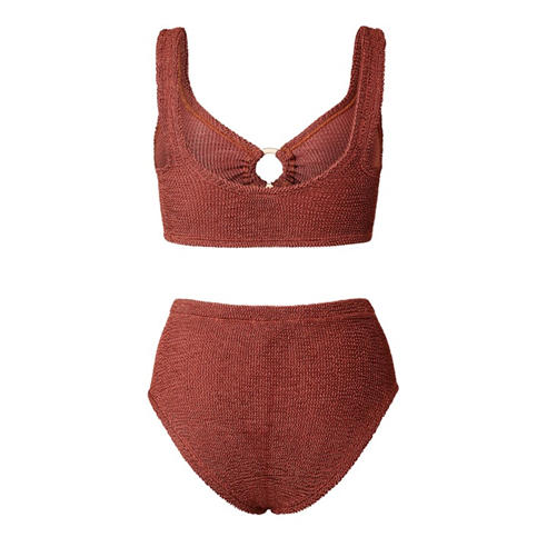 HUNZA G - Women's Nadine Gold Bikini Set